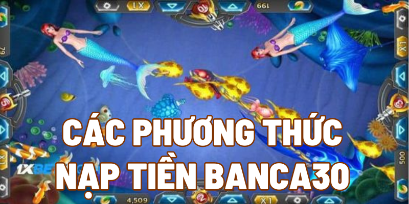 Các phương pháp nạp tiền banca30